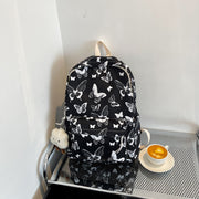 Butterfly Black Backpack