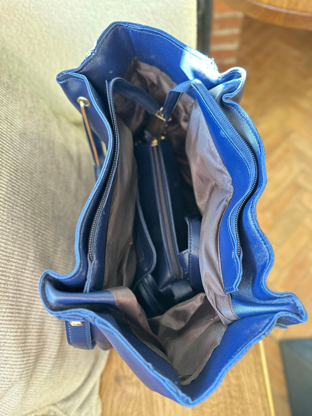 Selena blue τσάντα σετ 4 σε 1