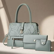Σετ πράσινης Norina Green Bags - 3 προϊόντα