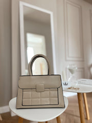 Set Zora - Beige τσάντα και πορτοφόλι