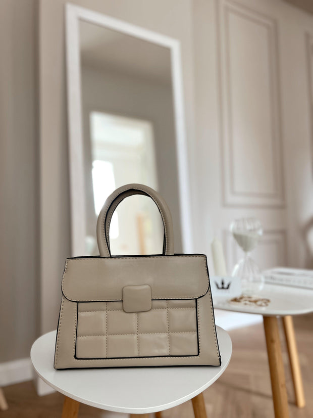 Set Zora - Beige τσάντα και πορτοφόλι