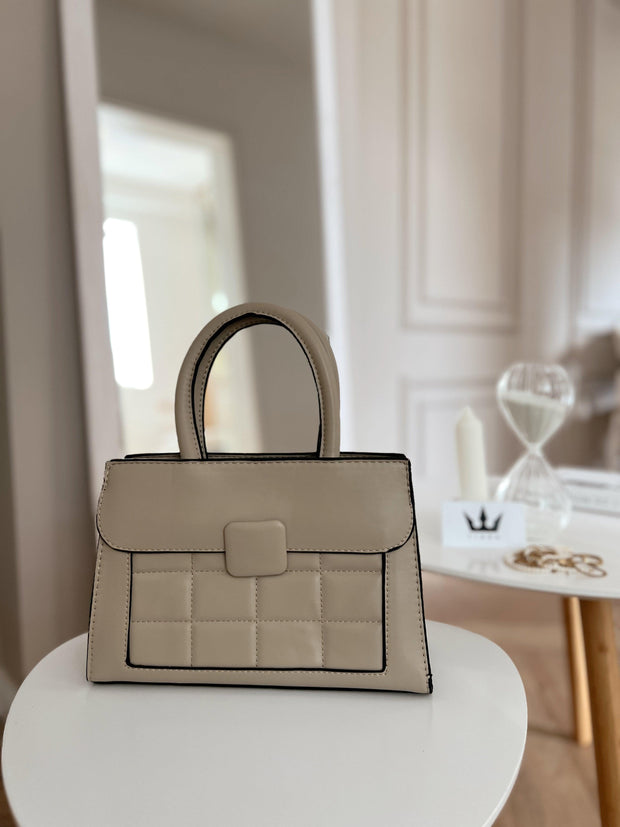 Set Zora - Beige τσάντα και πορτοφόλι