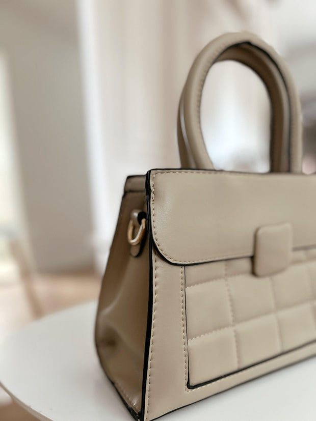 Set Zora - Beige τσάντα και πορτοφόλι