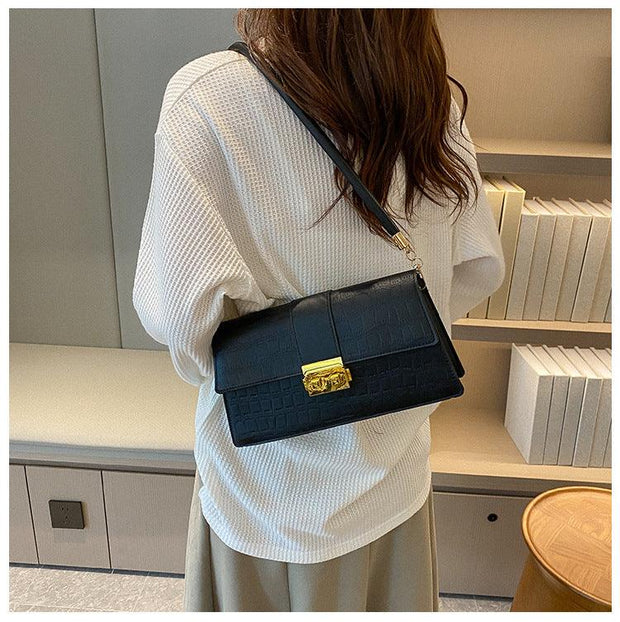 Geanta neagra baguette Amelie - TIARA CONCEPT STORE
